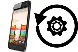 Zurücksetzen oder reset a Micromax A114 Canvas 2.2