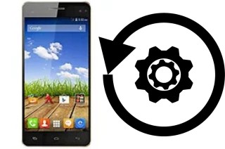 Zurücksetzen oder reset a Micromax A190 Canvas HD Plus