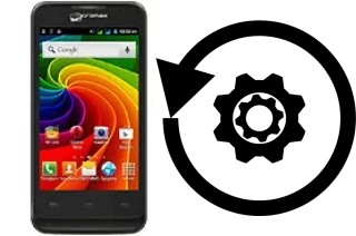 Zurücksetzen oder reset a Micromax A36 Bolt