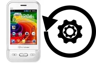 Zurücksetzen oder reset a Micromax A50 Ninja