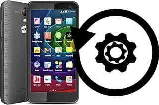 Zurücksetzen oder reset a Micromax Bolt Q339