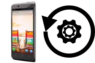 Zurücksetzen oder reset a Micromax A113 Canvas Ego