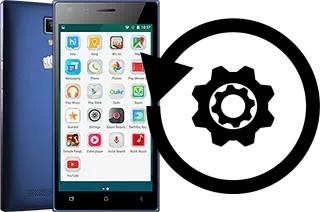 Zurücksetzen oder reset a Micromax Canvas Xpress 4G Q413