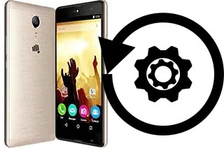 Zurücksetzen oder reset a Micromax Canvas Fire 5 Q386