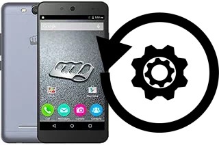 Zurücksetzen oder reset a Micromax Canvas Juice 4 Q382