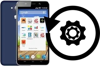 Zurücksetzen oder reset a Micromax Canvas Play Q355