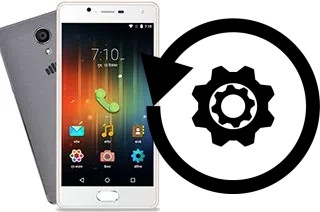 Zurücksetzen oder reset a Micromax Canvas Unite 4