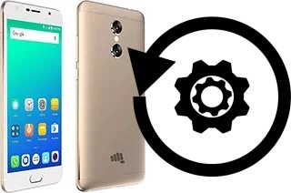 Zurücksetzen oder reset a Micromax Evok Dual Note E4815