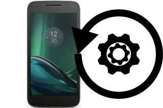 Zurücksetzen oder reset a Moto G4 Play