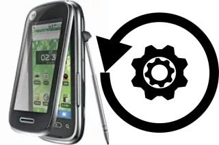 Zurücksetzen oder reset a Motorola XT806