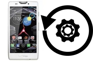 Zurücksetzen oder reset a Motorola DROID RAZR HD