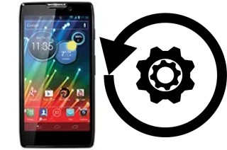 Zurücksetzen oder reset a Motorola RAZR HD XT925