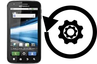 Zurücksetzen oder reset a Motorola ATRIX 4G