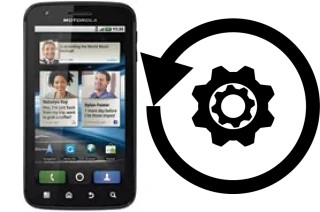 Zurücksetzen oder reset a Motorola ATRIX