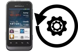 Zurücksetzen oder reset a Motorola Defy Mini XT320