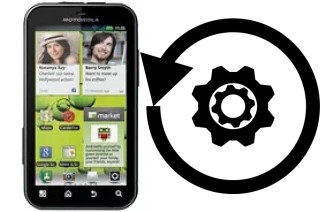 Zurücksetzen oder reset a Motorola DEFY+