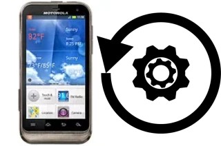 Zurücksetzen oder reset a Motorola DEFY XT