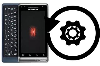 Zurücksetzen oder reset a Motorola DROID 2