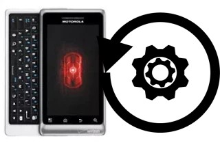 Zurücksetzen oder reset a Motorola DROID 2 Global