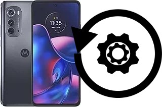 Zurücksetzen oder reset a Motorola Edge (2022)