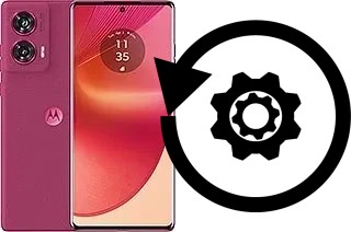 Zurücksetzen oder reset a Motorola Edge 50 Fusion