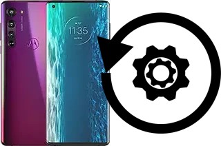 Zurücksetzen oder reset a Motorola Edge