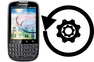 Zurücksetzen oder reset a Motorola ME632