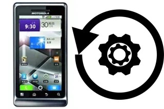 Zurücksetzen oder reset a Motorola MILESTONE 2 ME722