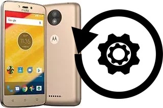 Zurücksetzen oder reset a Motorola Moto C Plus