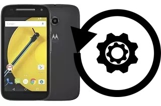 Zurücksetzen oder reset a Motorola Moto E (2nd gen)