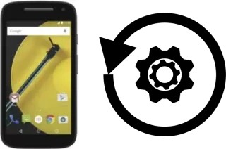 Zurücksetzen oder reset a Motorola Moto E (2nd Gen) XT1527