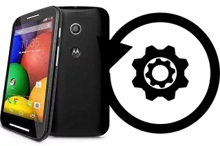 Zurücksetzen oder reset a Motorola Moto E Dual SIM