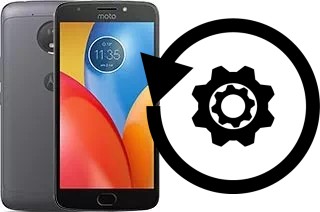 Zurücksetzen oder reset a Motorola Moto E4 Plus (USA)