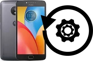 Zurücksetzen oder reset a Motorola Moto E4 Plus