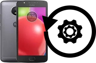 Zurücksetzen oder reset a Motorola Moto E4