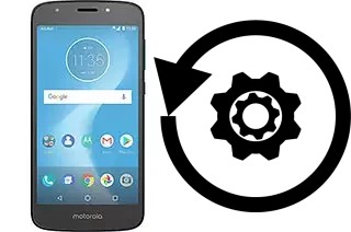 Zurücksetzen oder reset a Motorola Moto E5 Cruise