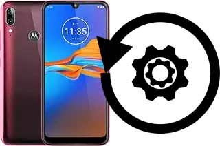 Zurücksetzen oder reset a Motorola Moto E6 Plus (2019)