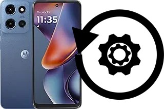 Zurücksetzen oder reset a Motorola Moto G (2025)
