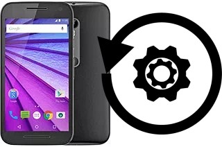 Zurücksetzen oder reset a Motorola Moto G (3rd gen)