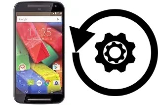 Zurücksetzen oder reset a Motorola Moto G 4G Dual SIM (2nd gen)