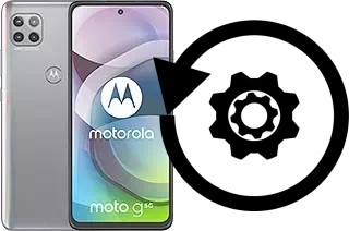 Zurücksetzen oder reset a Motorola Moto G 5G