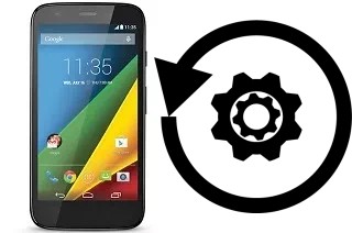 Zurücksetzen oder reset a Motorola Moto G