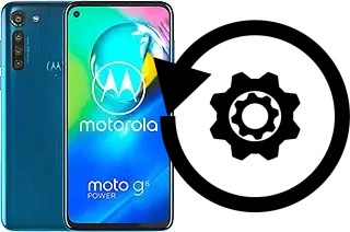 Zurücksetzen oder reset a Motorola Moto G8 Power