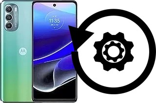 Zurücksetzen oder reset a Motorola Moto G Stylus 5G (2022)