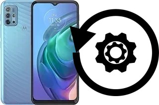 Zurücksetzen oder reset a Motorola Moto G10 Power