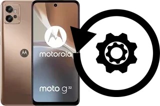 Zurücksetzen oder reset a Motorola Moto G32