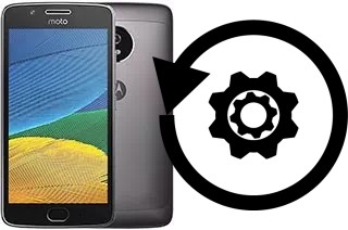 Zurücksetzen oder reset a Motorola Moto G5