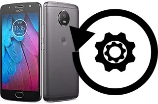 Zurücksetzen oder reset a Motorola Moto G5S