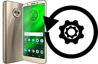 Zurücksetzen oder reset a Motorola Moto G6 Plus