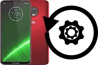 Zurücksetzen oder reset a Motorola Moto G7 Plus